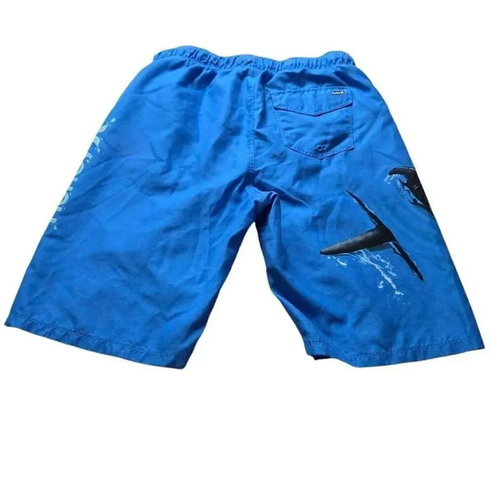 Hurley shark swim trunks XL14/16